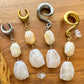 Acrylic Beige Faux Stones