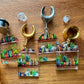 Acrylic Bookshelves Plug Earrings