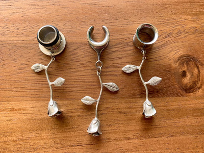 Antique Silver Roses