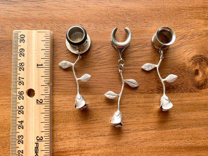 Antique Silver Roses