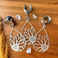 Antique Silver Framed Sunflowers