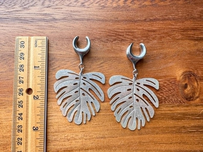 Antique Silver Monsteras