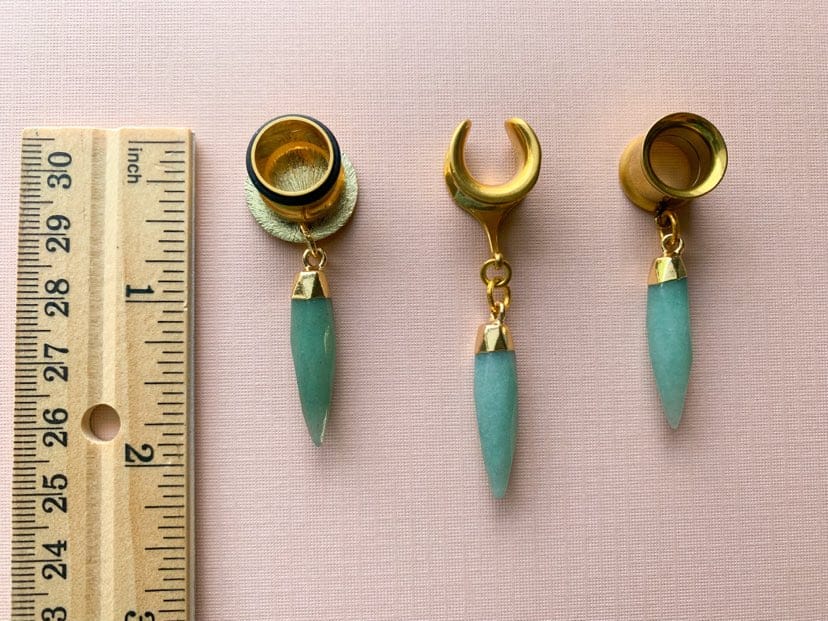 Aventurine Stone Dangles