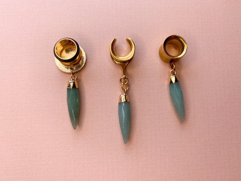 Aventurine Stone Dangles