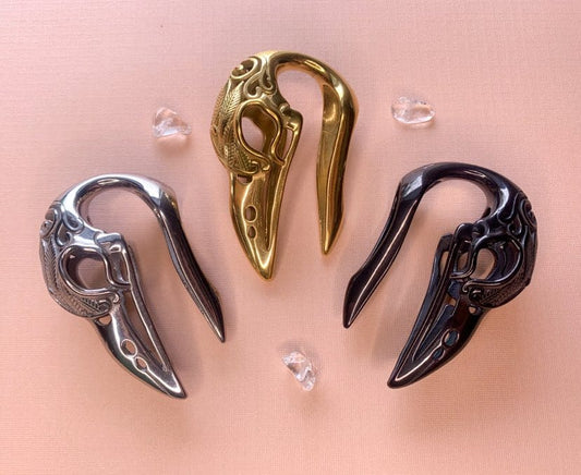 Bird Skull Ear Weights