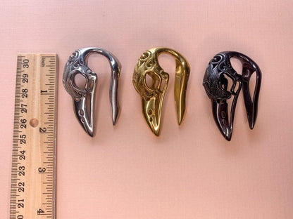 Bird Skull Ear Weights