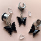Black And Silver Butterflies