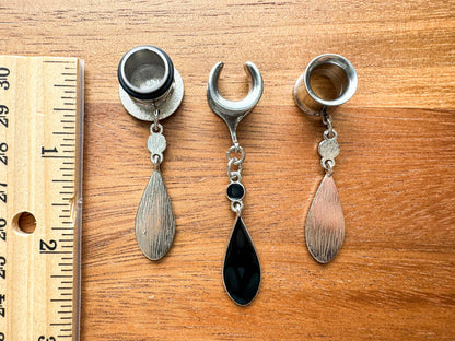 Black Enamel Drops