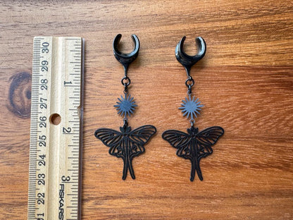 Black Moth & Sun Dangles