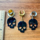 Black Shiny Skulls