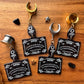 Black Spirit Boards Plug Earrings