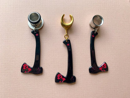 Bloody Axe Dangles