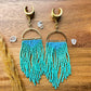 Blue & Teal Beaded Dangles