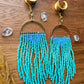 Blue & Teal Beaded Dangles