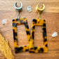 Brown & Black Tortoiseshell Rectangles