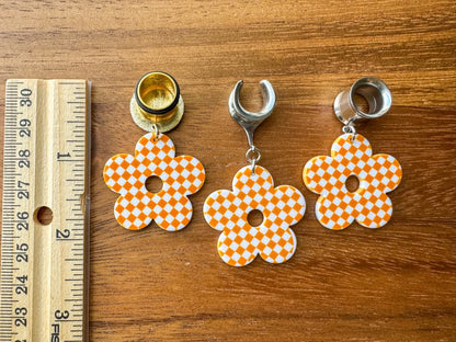 Checkered Hippie Daisies