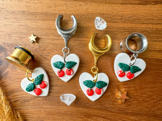 "Cherry Crush" Dangles