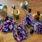 Confetti Pumpkins Plug Earrings