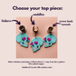 Teal & Pink Skulls