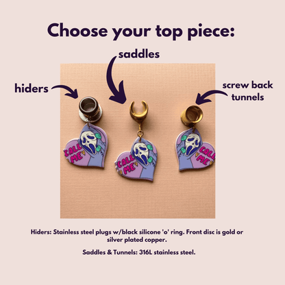 Halloween 'Call Me' Dangles