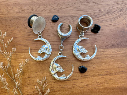 'Deathly Night' Moon Dangles