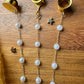 Delicate Golden Pearl Strands