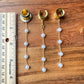 Delicate Golden Pearl Strands