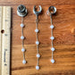Delicate Silver Pearl Strands