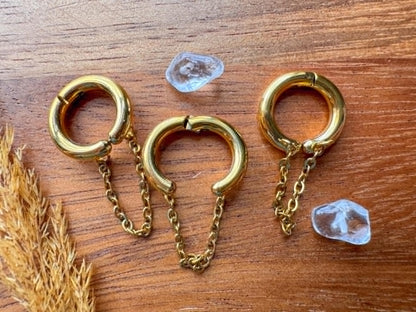 Ear Cuffs with Chain Detail