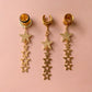 Gold Shooting Star Dangles