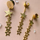 Gold Shooting Star Dangles