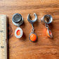 Faux Orange Gems