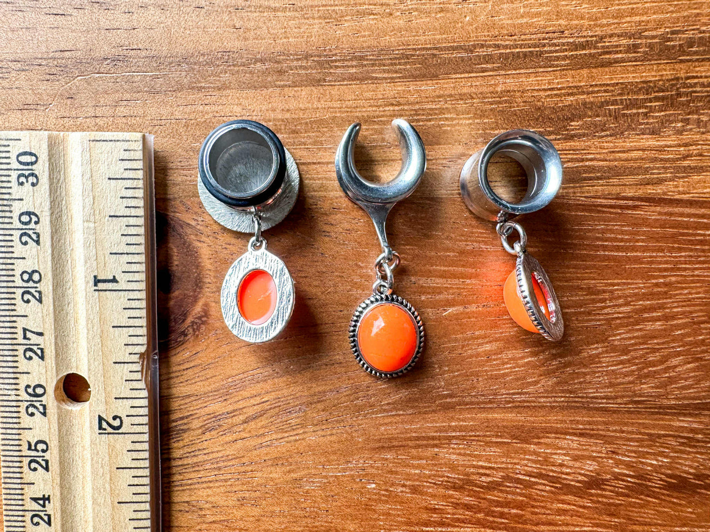 Faux Orange Gems