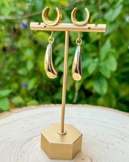 Gold Gilded Drops
