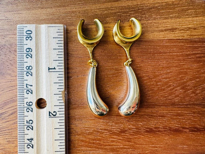 Gold Gilded Drops