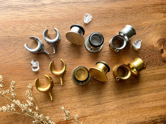 Gold Or Silver Blank DIY Tops