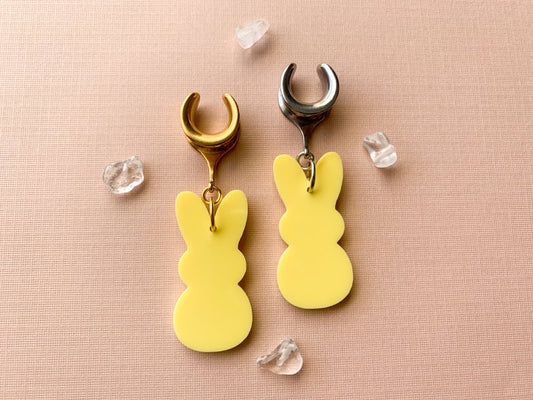 Gold Or Silver Yellow Bunny Rabbits
