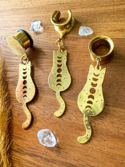 Gold Plated Celestial Cats