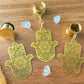 Gold Hamsa Dangles