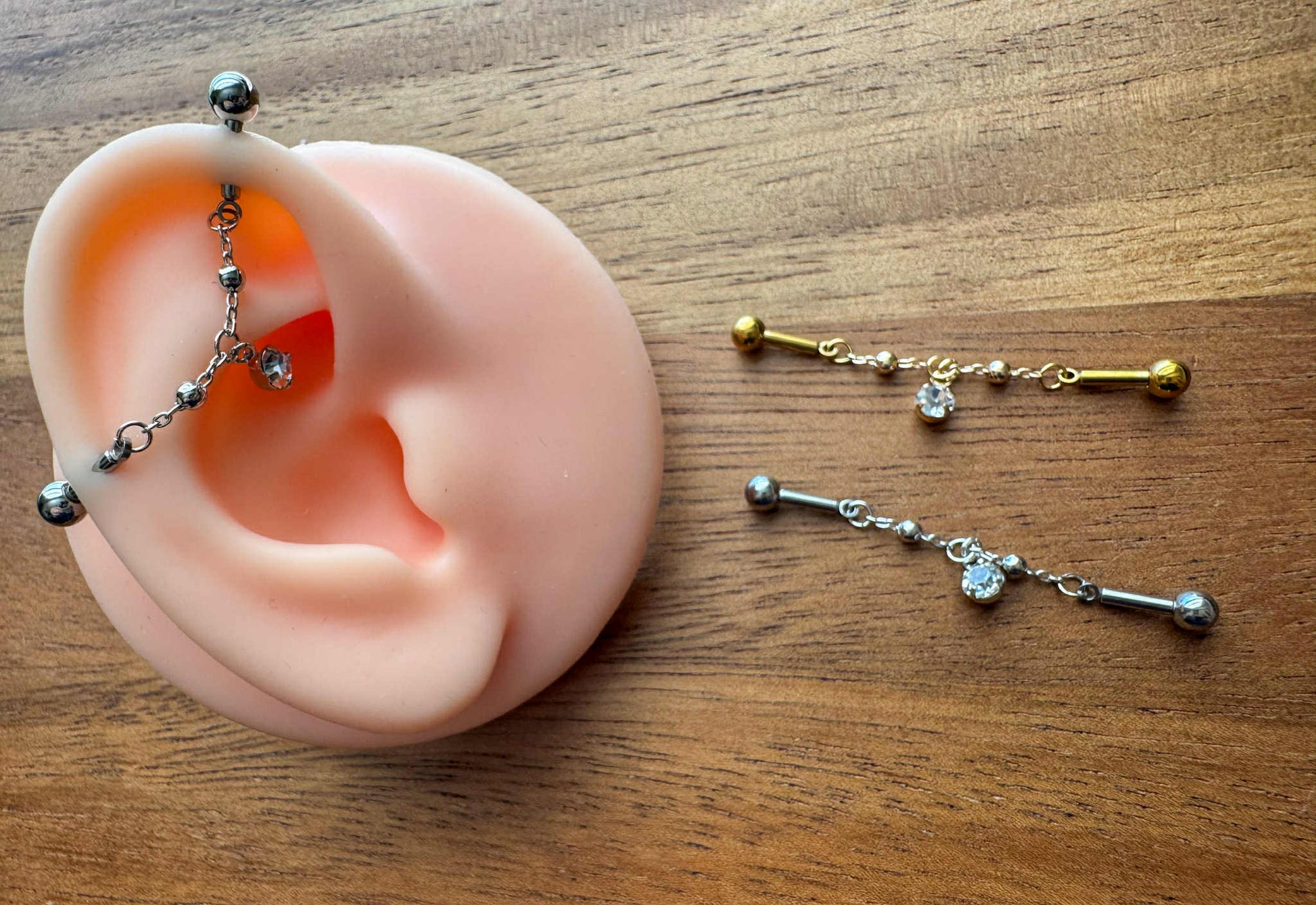 Gold Or Silver CZ Chain Industrial