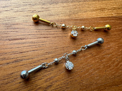 Gold Or Silver CZ Chain Industrial