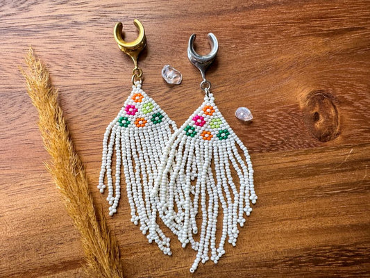 Gold or Silver Daisy Beads