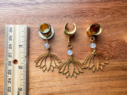 Golden Lotus & Labradorite