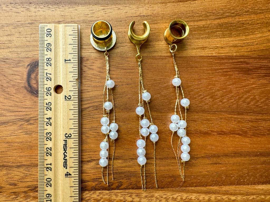 Golden Pearl Strands