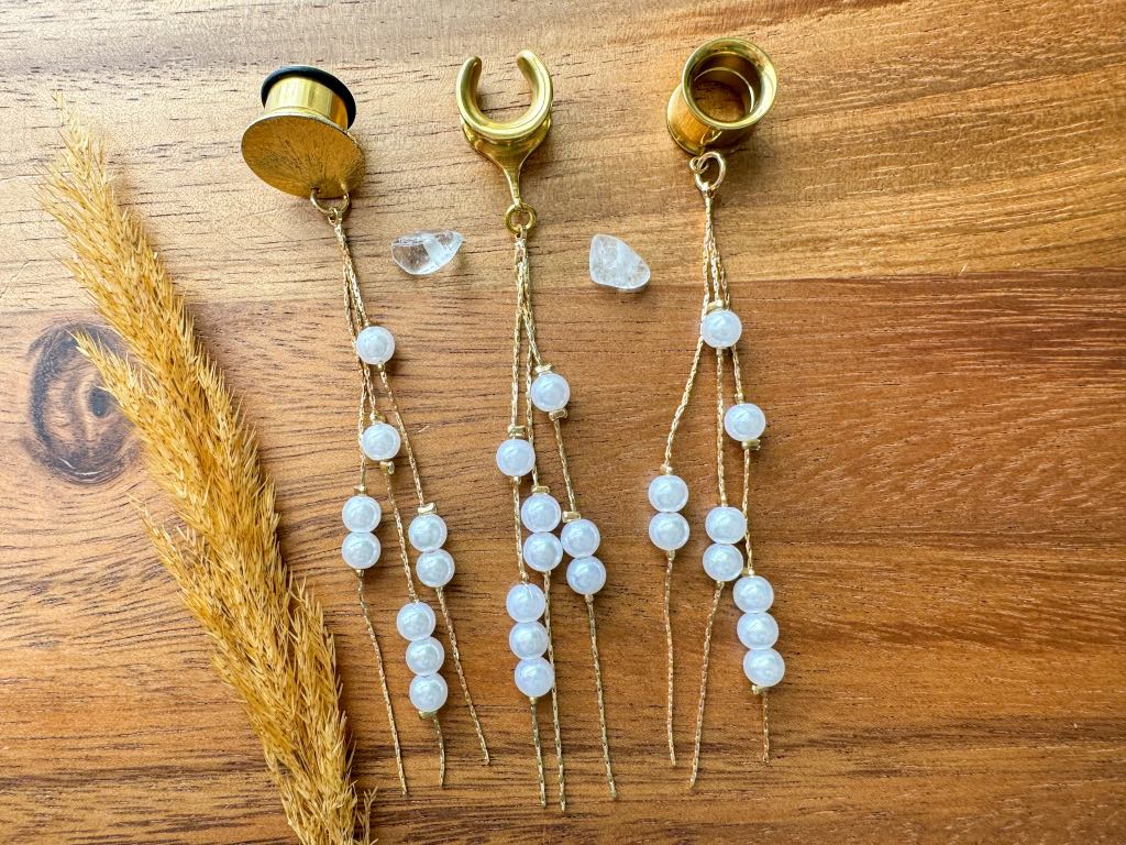 Golden Pearl Strands