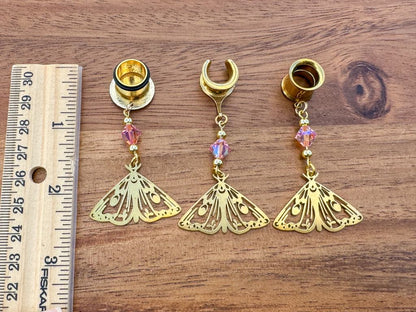 Golden 'Rosy Flutters' Moth