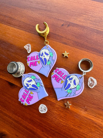 Halloween 'Call Me' Dangles