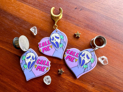 Halloween 'Call Me' Dangles