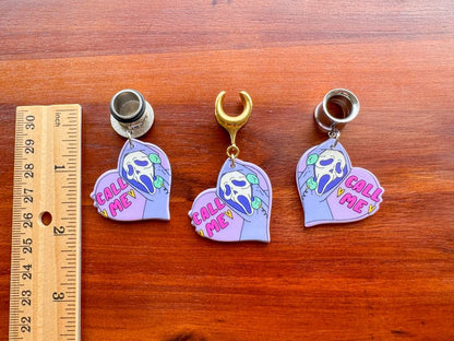 Halloween 'Call Me' Dangles