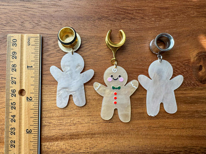 Holiday Gingerbread Man Dangles